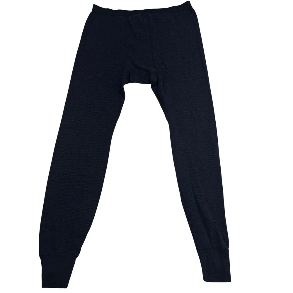 Vintage St JOHNSBAY‎ Men Thermal Underwear Long John Pant L Tall Navy Winter